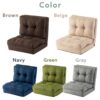 Iris Plaza CG-4A-60 Multi-Use Sofa Bed. 3-Way. Width 23.6 inches (60 cm). 14 Levels of Reclining. 1 Seat. Sofa. Foldable. Width 23.6 x Depth 26.0 - Height Approx. 4.7-40.7 inches (60 x 66-205 x 12