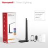 Honeywell Sunturalux™ LED Desk Lamp Dimmable Desk Light with USB A+C Dual Charging Port Eye-Caring Foldable Table Lamp with 4 Color Modes for Home Office Bedroom Reading Study Work HWT-H2B Black